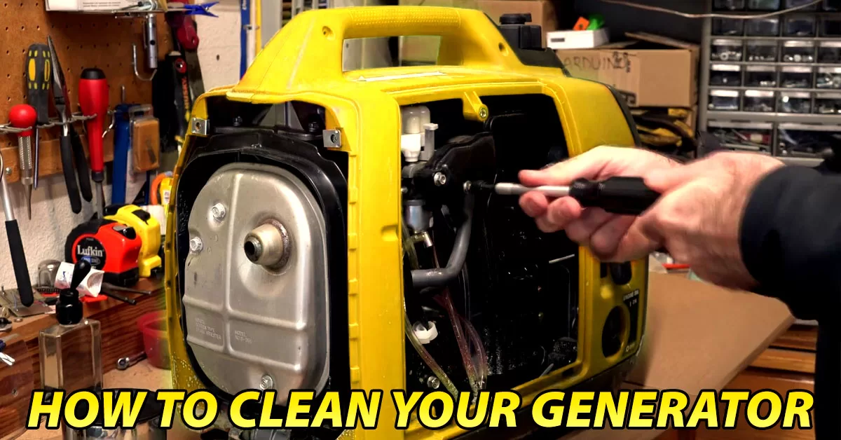 How To Clean Your Generator