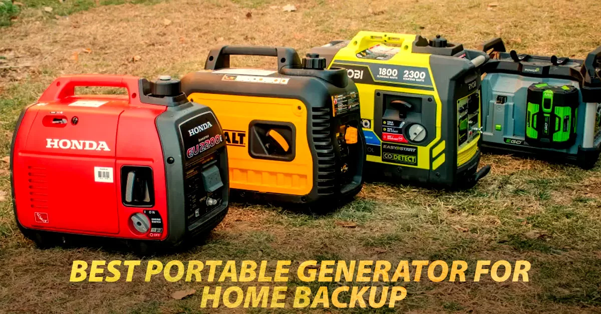 Best Portable Generator For Home Backup