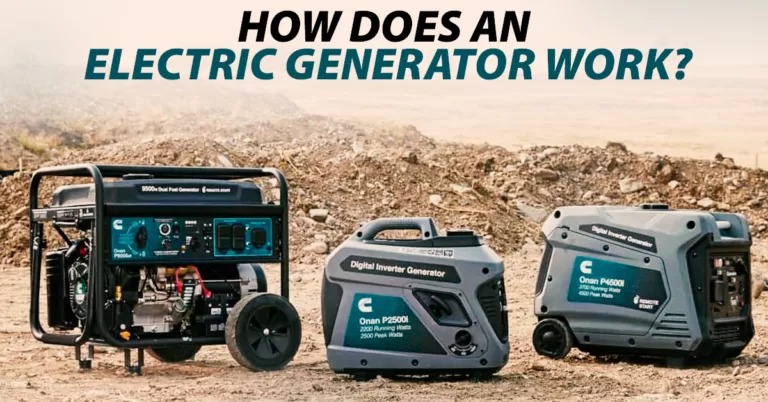 How Does An Electric Generator Work?