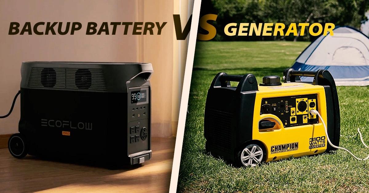 Generator Vs Backup Battery