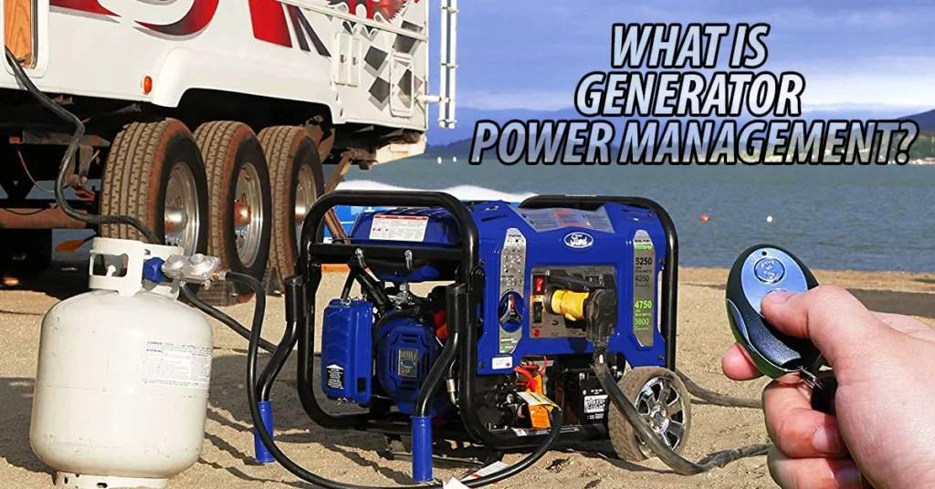 Generator Power Management?