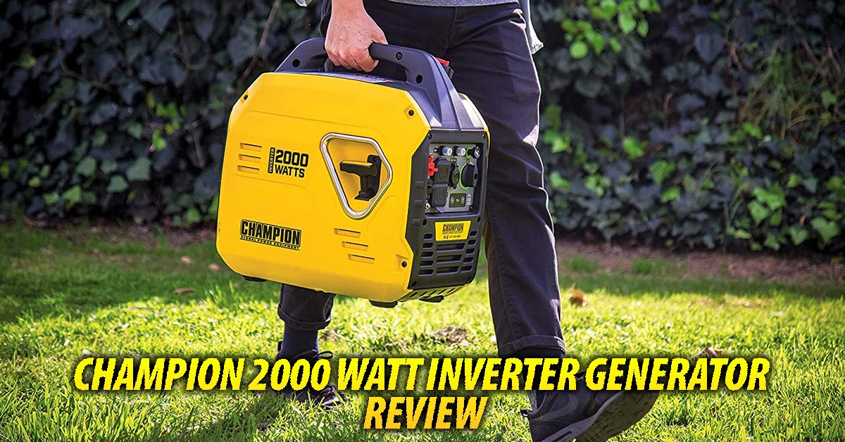 champion 2000 watt inverter generator review