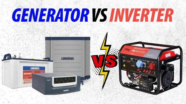 Generator Vs Inverter: Which Do You Need