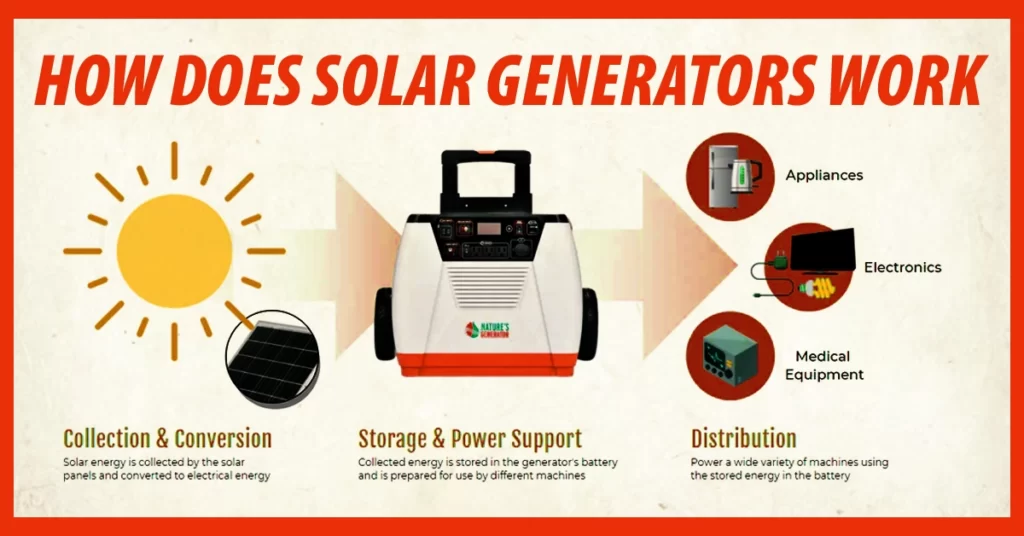 How Does A Solar Generators Work
